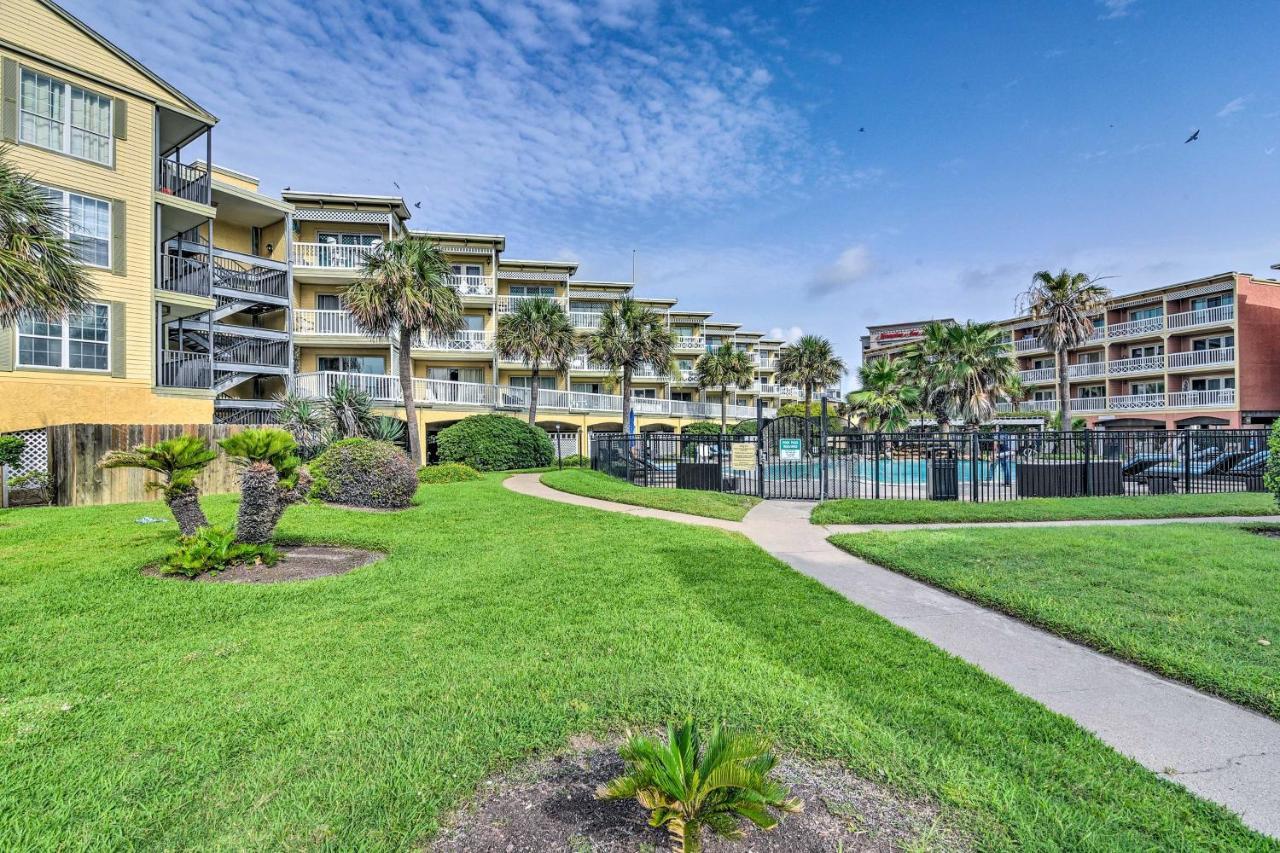 Coastal Galveston Condo Walk To Shoreline! Экстерьер фото