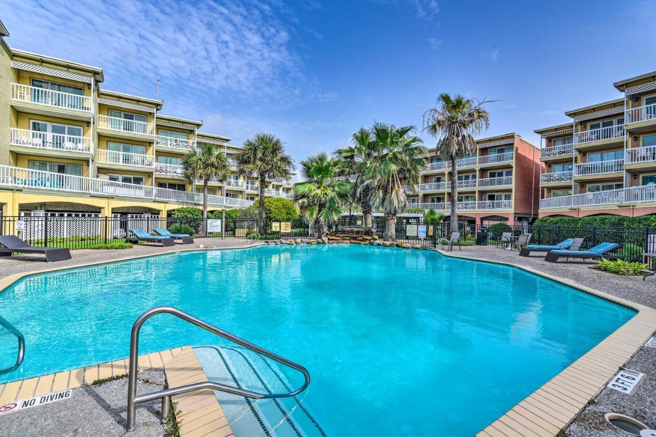 Coastal Galveston Condo Walk To Shoreline! Экстерьер фото