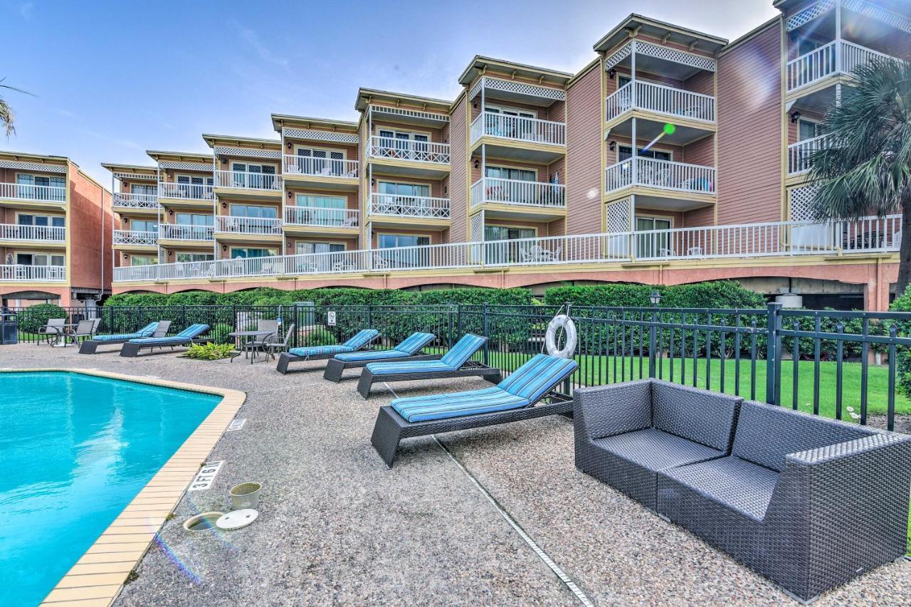 Coastal Galveston Condo Walk To Shoreline! Экстерьер фото