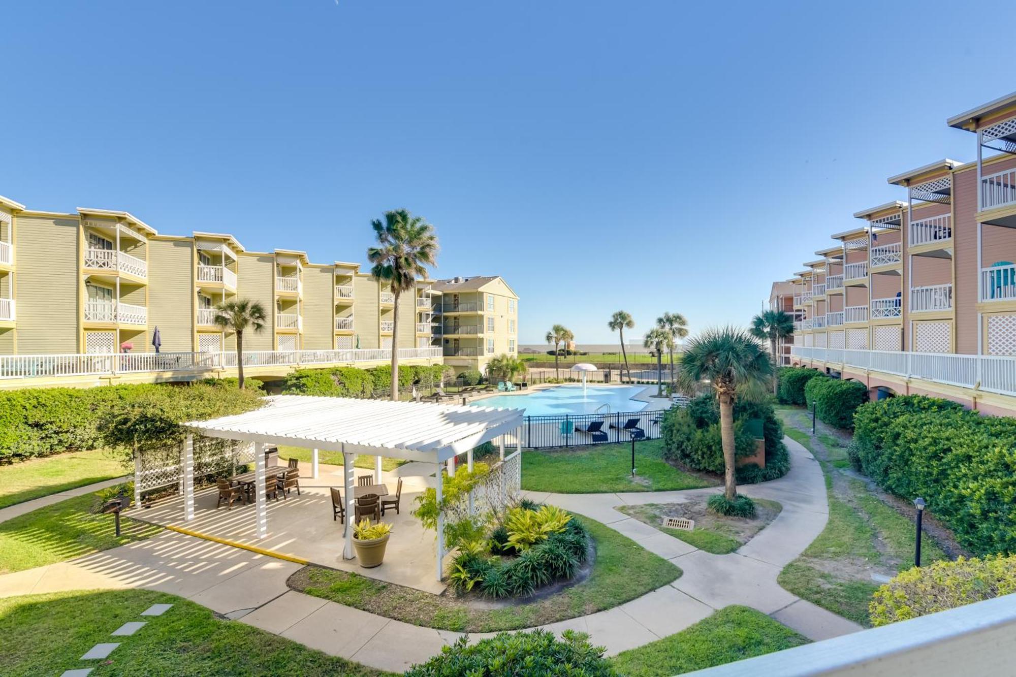 Coastal Galveston Condo Walk To Shoreline! Экстерьер фото