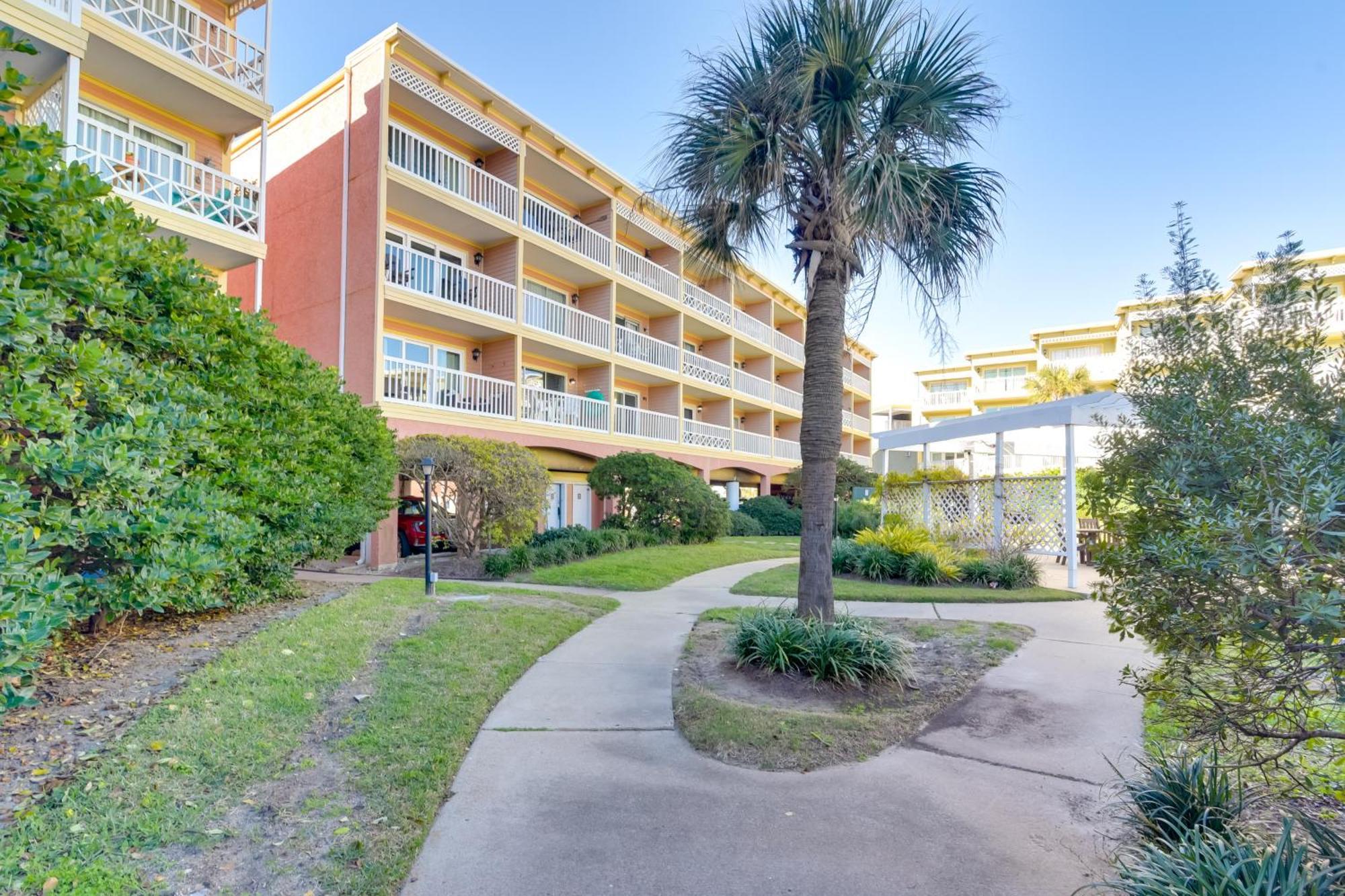 Coastal Galveston Condo Walk To Shoreline! Экстерьер фото